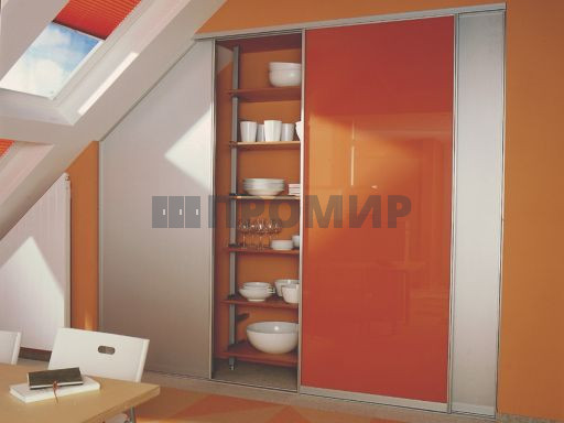 Двери-купе для мансарды