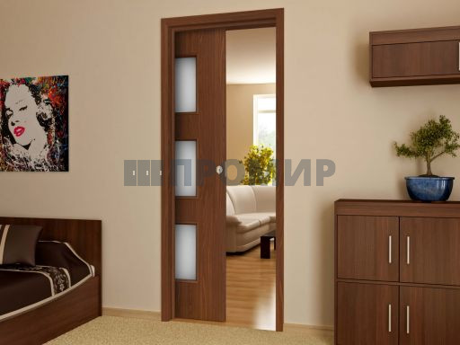 Двери-купе деревянные