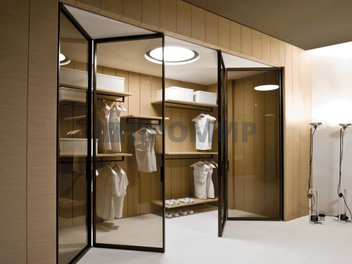 Складные двери для зонирования