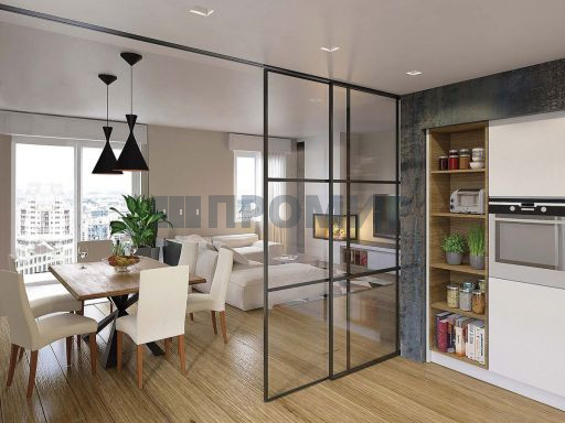 Перегородки стеклянные